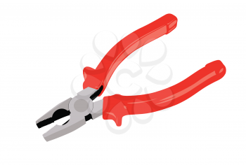 Royalty Free Clipart Image of Pliers