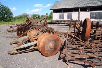old agricultural mechanisms