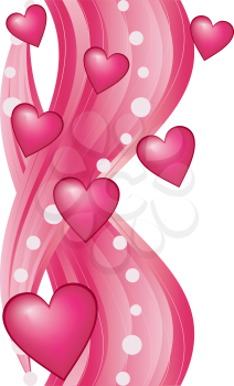 Heart Valentine's Day holiday, vector illustration EPS8.