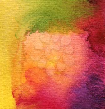 Abstract watercolor painted background
