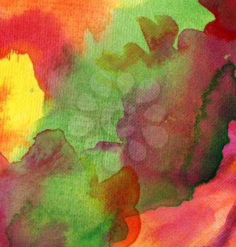 Abstract  watercolor painted background