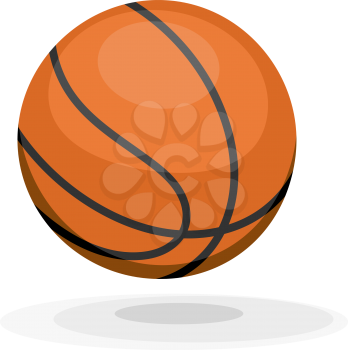 Cartoon basketball. ips10