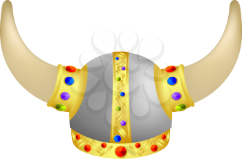 Viking Helm with gems