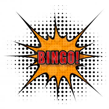 Vector Cartoon  bingo