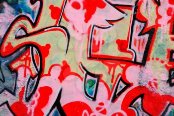Urban art graffiti as a nice background