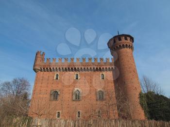 Castello Medievale medieval castle, Turin, Italy
