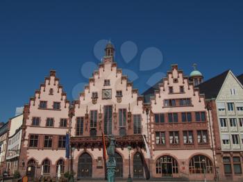 Frankfurt city hall aka Rathaus Roemer Germany