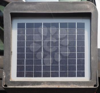 solar cells panel for renewable electric power production from daylight sun light