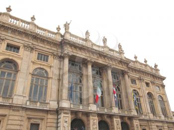 Palazzo Madama (Royal palace) in Piazza Castello Turin Italy