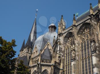 Aachener Dom cathedral church in Aachen, Germany