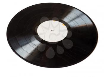 broken vinyl record vintage analog music recording medium