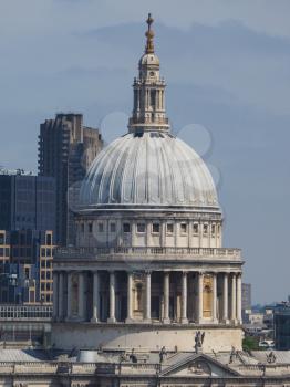 St Paul Cathedral church in London, UK
