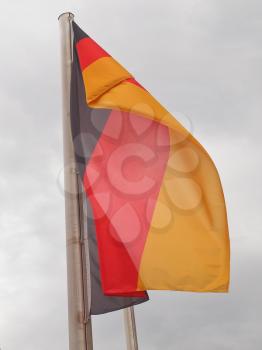 The national German flag of Germany (DE)
