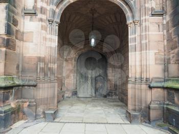 Chester Anglican Cathedral church in Chester, UK