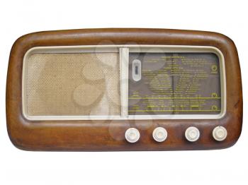 A picture of Old AM radio tuner