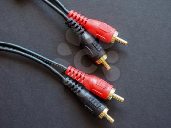 Audio cable for music with phono (RCA) connector