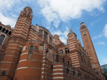 Westminster Cathedral catholic church in London, UK