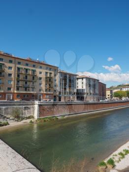 View of River Adige in Verona, Italy