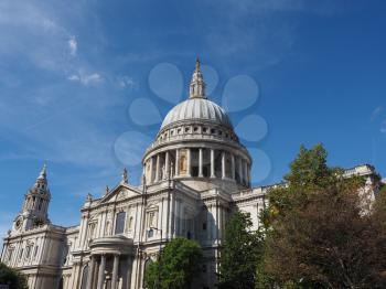 St Paul's Cathedral church in London, UK