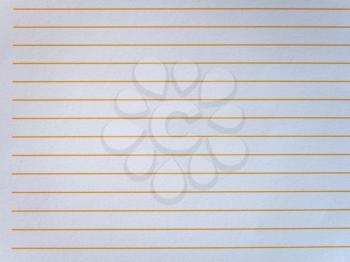 blank white ruled paper texture useful as a background