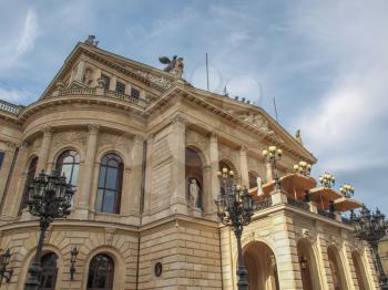Alte Oper Old Opera House in Frankfurt am Main Germany