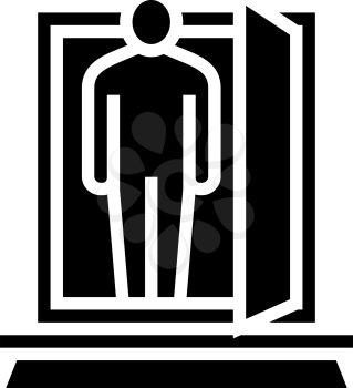 businessman expert glyph icon vector. businessman expert sign. isolated contour symbol black illustration