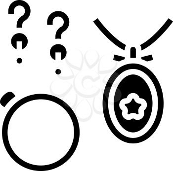 bijouterie jewellery line icon vector. bijouterie jewellery sign. isolated contour symbol black illustration