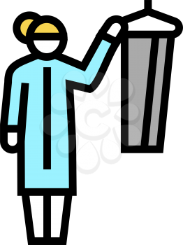 dressing homecare service color icon vector. dressing homecare service sign. isolated symbol illustration