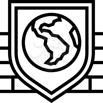 safety, security and well being social problem line icon vector. safety, security and well being social problem sign. isolated contour symbol black illustration