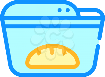 bread maker color icon vector. bread maker sign. isolated symbol illustration