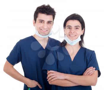 Royalty Free Photo of Two Doctors