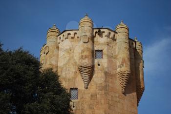 Royalty Free Photo of a Museum and Old Prison in Salamanca, Spain