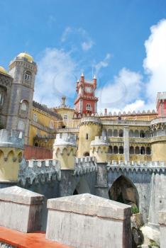 Royalty Free Photo of The Pena National Palace in Portugal