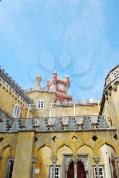 Royalty Free Photo of The Pena National Palace in Portugal