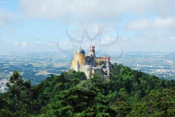 Royalty Free Photo of a Palace of Pena Sintra, Portugal 
