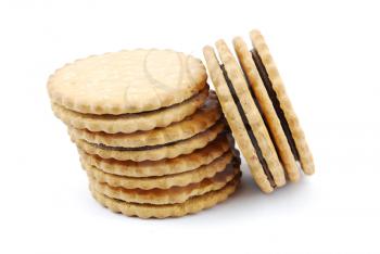 Royalty Free Photo of a Stack of Cookies