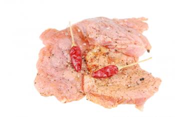 Royalty Free Photo of a Raw Pork Meat