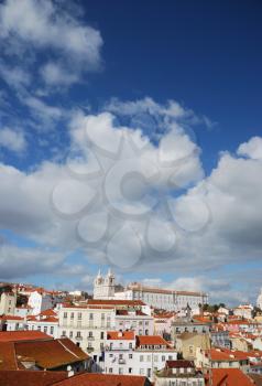 Royalty Free Photo of a Sao Vicente de Fora Church in Lisbon, Portugal