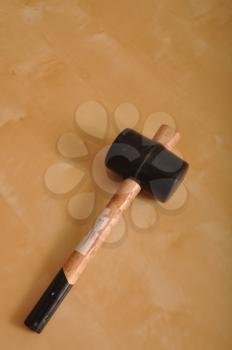 Royalty Free Photo of a Rubber Hammer