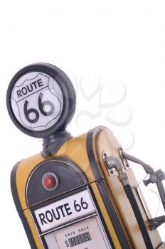 Royalty Free Photo of an Antique Fuel Pump