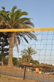 Royalty Free Photo of Beach Volleyball