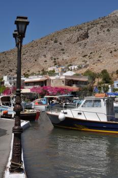 Royalty Free Photo of a Beautiful Greek Island in Kalymnos, Greece