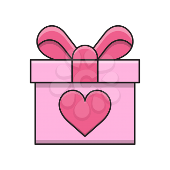 Royalty-Free Clipart Image of a Gift Package