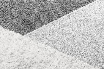 Texture of different carpets�