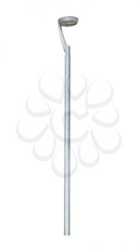  street lamppost isolated on a white background
