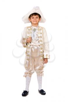 Royalty Free Photo of a Boy in Period Dress