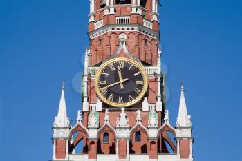 Royalty Free Photo of the Kremlin Tower in Moscow