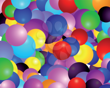Royalty Free Clipart Image of a Colorful Background