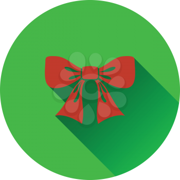 Party bow icon. Flat design. Vector illustration.
