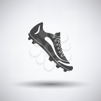 American football boot icon. Vector illustration.